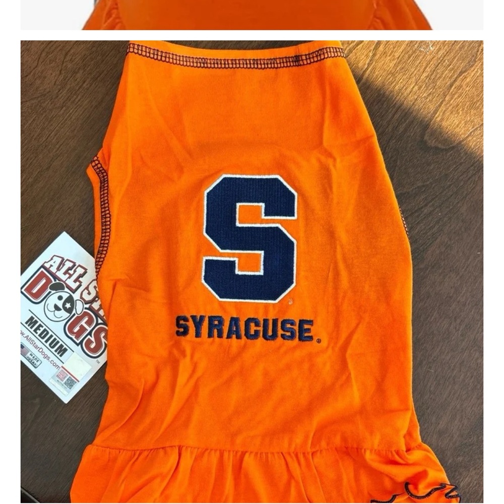 Syracuse dog cheerleader dress!